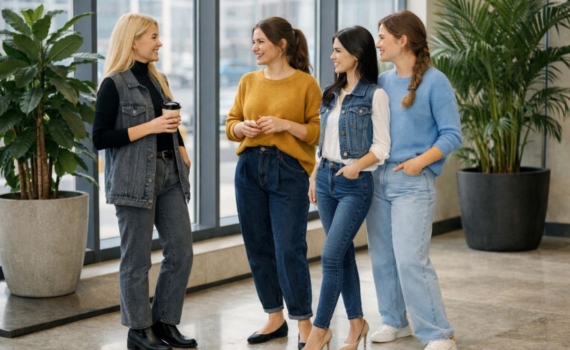 6 моделей джинсов стройнят лучше, чем узкие скинни: трендовые модели в 2026 году - подходят всем 6 моделей джинсов стройнят лучше, чем узкие скинни: трендовые модели в 2026 году - подходят всем