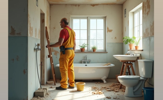 Сделаете неправильно — придется ломать всё: порядок ремонтных работ в ванной комнате Сделаете неправильно — придется ломать всё: порядок ремонтных работ в ванной комнате